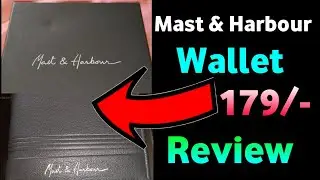 Best Leather Wallet Under 200 🔥 Mast & Harbour Wallet Under 200 🔥 Massive Discount on Myntra