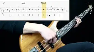 SZA - Kill Bill (Bass Only) (Play Along Tabs In Video)