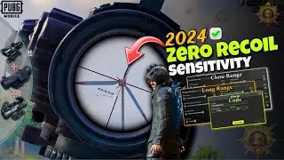 2024 Best Sensitivity Settings For All Devices Gyroscope & Non Gyro | PUBG/BGMI 🔥