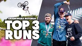 The Final Slopestyle Battle of 2021! TOP 3 Runs at Crankworx Rotorua 2021