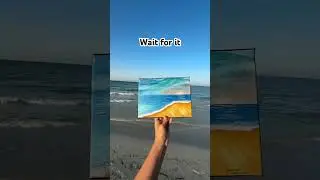 Ocean painting reveal ✨