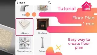 How to create floor plan in a few minutes using Room Planner (speed design, advanced)