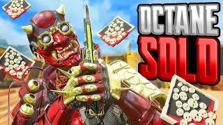 SOLO Octane 22 KILLS and 5,000 Damage Apex Legends Gameplay Season 21