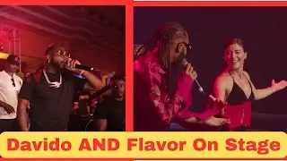 #chivido Davido & Chioma Spotted in Flavour concent in USA Performing Together | FULL VIDEO |