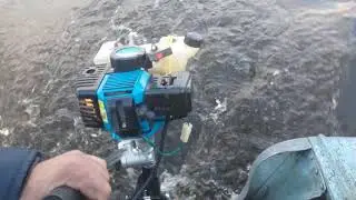 Насадка лодочный мотор на лодке прогресс 2