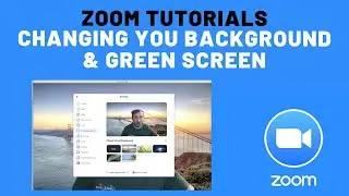 Zoom Basics - Changing Your Background & Green Screen | Changing Zoom Background