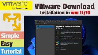 How to Install VMware Workstation Player in Windows 11/10 in 2024 | Install VMware Easy Simple Steps