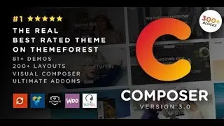 Composer Responsive Multi Purpose High Performance WordPress Theme