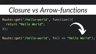 How and When to use Arrow functions in PHP