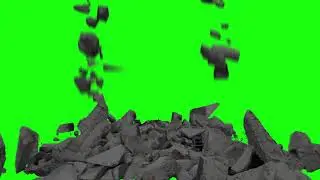 DESTRUCTION Green screen