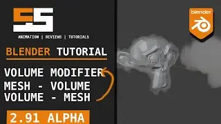 Blender Volume Modifier Inception: Mesh to volume - volume to mesh - mesh to volume