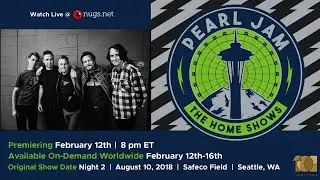 Pearl Jam Live from Seattle August 10, 2018 