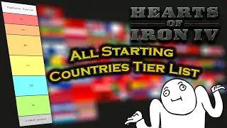 Ranking Every Starting Country in Hearts of Iron 4