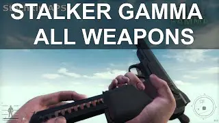 STALKER GAMMA 0.9.1 - All Weapons Showcase (04.2024)