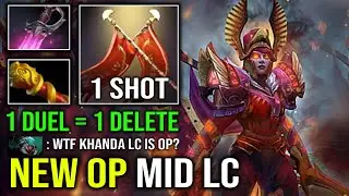 NEW OP MID LC Khanda MKB 1 Shot Duel Win 740 Damage Per Hit 100% Unkillable Counter ALL Dota 2