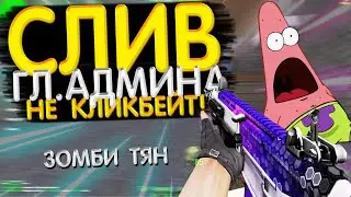 🔥СЛИВ ГЛ.АДМИНА НЕ КЛИКБЕЙТ🔥 ЗОМБИ ТЯН / слив привилегии кс 1.6