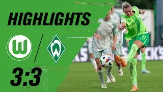 Popp mit kuriosem Treffer | Highlights Bundesliga | VfL Wolfsburg - SV Werder Bremen 3:3