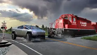 Realistic Train Crashes 7 | BeamNG.drive