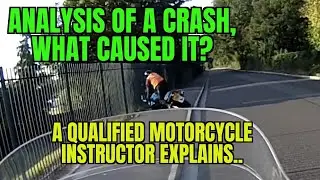 How did he crash? A qualified UK instructor explains.