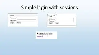 17 Login simplu cu sesiuni