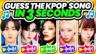 Guess 60 KPOP SONGS in 3 Seconds 🎧✨ The Most Popular 2024 Kpop Songs  - KPOP QUIZ 2024