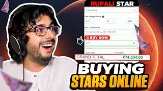 BUYING REAL STAR ONLINE ( 1 LAKH + RUPEES)