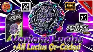 New VARIANT LUCIUS Qr-Code Pro Series | Новый Qr-Код Variant Lucius - Beyblade Burst Pro Series APP