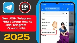 How to Add Telegram Group Links | Latest Telegram group link 2024 | (5000+)Girls Telegram group