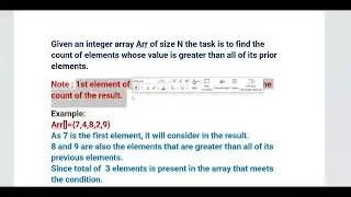 TCS NQT Coding Questions 2024 | Problem Statement  5