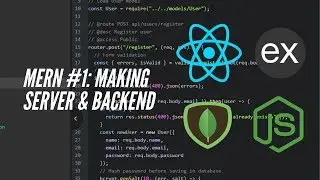 Build a Login/Auth app with MERN #1: Making Server and Backend