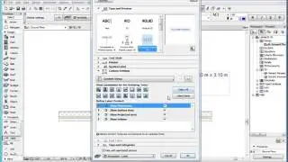 ARCHICAD Label Custom Settings: Content Setup