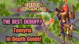 ARE YOU USING TOMYRIS WRONG? Rise of kingdoms in depth archer guide Tomyris! talents, skills, pairs