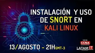 Instalación  y uso de SNORT en Kali Linux