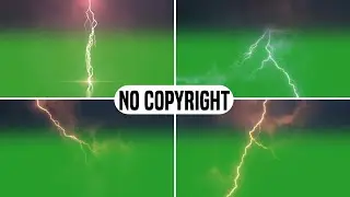 thunder green screen | sky lighting green screen | sky light sound effects | thunder sound effects