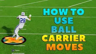 HOW TO USE BALL CARRIER MOVES IN MADDEN 23
