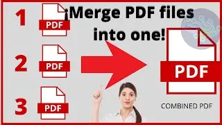 How to MERGE PDF files into one | JOIN PDFS FREE