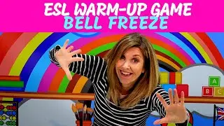 ESL Warm-up Game-Bell Freeze  // Kids English Theatre