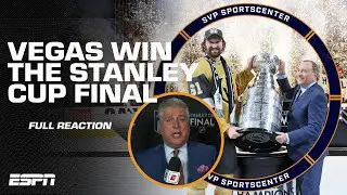 🚨 FULL REACTION 🚨 Vegas Golden Knights win their FIRST Stanley Cup 🏆 Panthers ran out of gas?