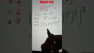 Square root of 8||easy solution||Math solution           #shorts#squareroot