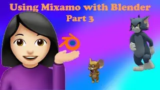 Multiple Characters using Mixamo and Blender Part 3