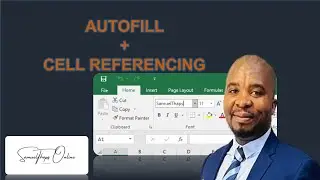 HOW TO USE AUTOFILL AND CELL REFERENCING ON EXCEL