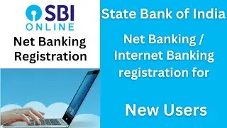 SBI Net Banking | New User Registration | SBI Internet Banking | Yono SBI | 2024 | Techvidz