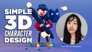 Simple 3D Character Design Using Cinema 4D