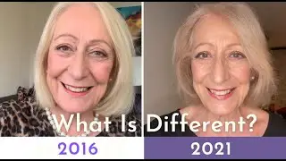 What a Difference 5 Years Makes! Margarets New Beauty Regime and Makeup Look