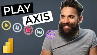 Apply a DYNAMIC FILTER to your report with the PLAY AXIS | Report Animation in Power BI
