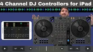 4 Channel DJ Controllers for iPad