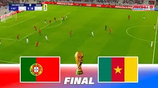 PORTUGAL vs CAMEROON - FIFA WORLD CUP 2026 FINAL | Full Match All Goals | PES 21 Gameplay PC