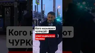 Кого называют чуркой? Ответ кыргыза, который работает в Москве