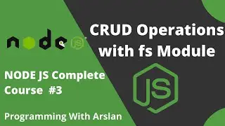 Node js Challenge | Perform CRUD Operations using FS Module in NodeJS | Master Nodejs #3