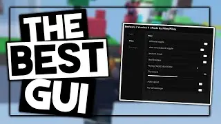 Roblox BedWars Script GUI - Kill Aura, Instant Break, Fly, Auto Place, Auto Kill, Bed Breaker & More